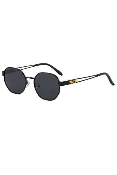 Choice No Box Black Fashion Small Polygon Polarized Sunglasses For Women Men ...