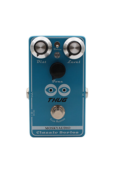 Choice Mosky Thug High Gain Distortion Effect Pedal for Electric Guitar,3 Dis...