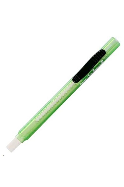 Pentel Push-Pull Pencil Eraser Green Nze11
