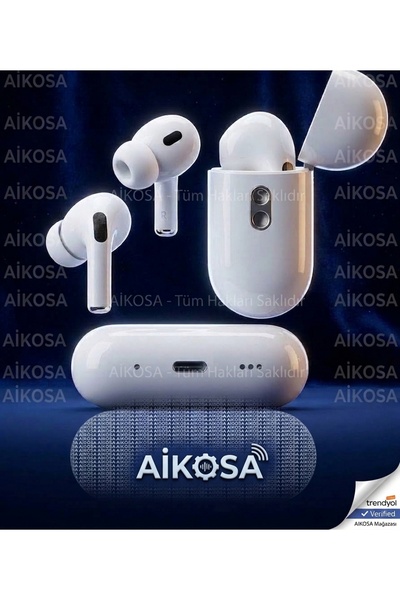 Aikosa Pro 2 Nesil Birebir Asemble Kablosuz Bluetooth Kulaklık - Yüksek Ses K...