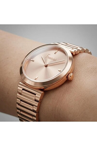 Freelook Women's Pink Rose Color Wristwatch F.4.1042.04