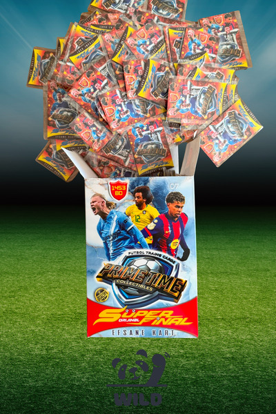 wildpanda Super Final Original Prime Time Coll 20 Gelatin 40 Pieces Football Player Card Legend Card