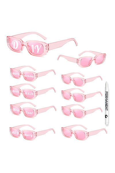 Choice1 as picture shows clear pink 10 pen 1 KAMMPT 10 Pairs Pen Set DIY Lett...