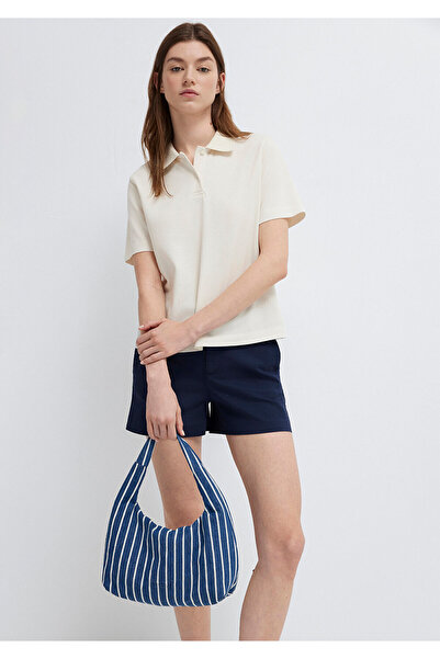 Mavi Striped Denim Shoulder Bag 1913791-32177