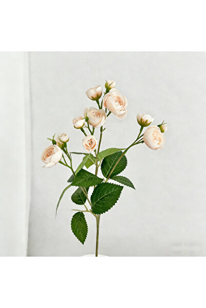 Choice3 Light Orange 1Pcs Peony Artificial Flowers Bouquet 12 Heads Fake Flow...