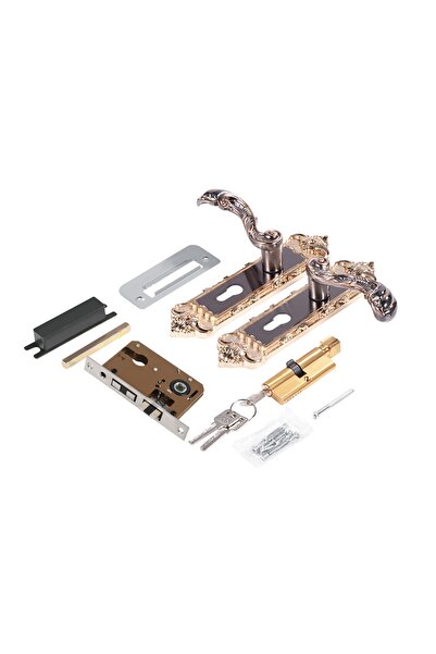 Choice Bronze Retro Door Lock European Style Retro Aluminum Alloy Vintage Doo...