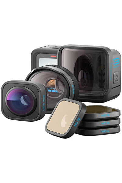 GoPro Cameră video de acțiune HERO13 Black Bundle, Colecție de lentile HB-Ser...