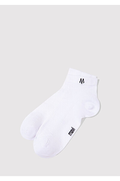 Mavi White Booties Socks 0911961-620