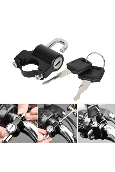 Choice Universal Motorcycle Helmet Lock Bicycles Portable Security Anti-Theft...