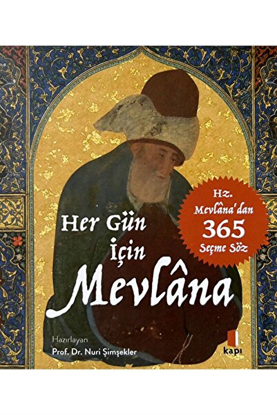 Kapı Yayınları Her Gün İçin Mevlana - Hz. Mevlana'dan 365 Seçme Söz - Kutulu ...