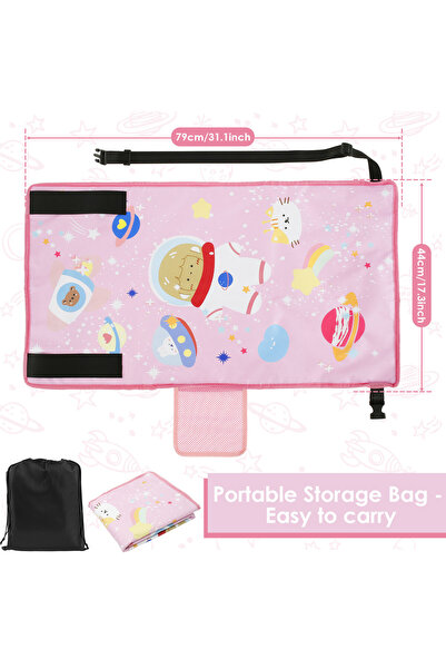 Choice C-starry pink Kids Airplane Bed Breathable Children Airplane Seat Exte...