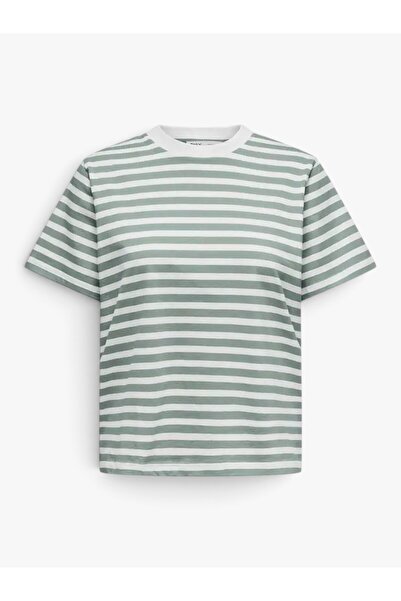 ONLY Lıvvına Ριγέ Γυναικείο T-Shirt με κανονική εφαρμογή 15272227