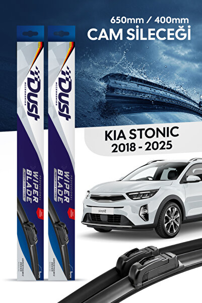DUST Kia Stonic Silecek Takımı 2018-2025 Uyumlu 650MM/400MM