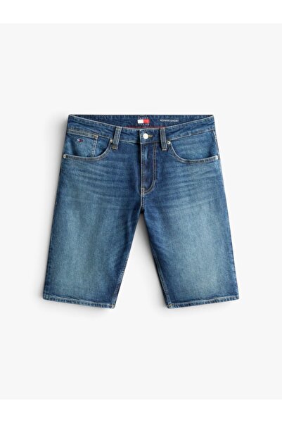 Tommy Hilfiger RONNIE SHORT BJ8155 Erkek Mavi Şort - DM0DM22980