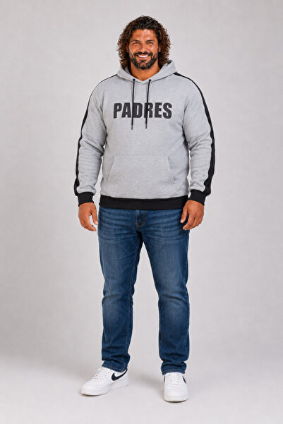 MocGrande Sweatpants de mărime mare 22708 ANTRACIT