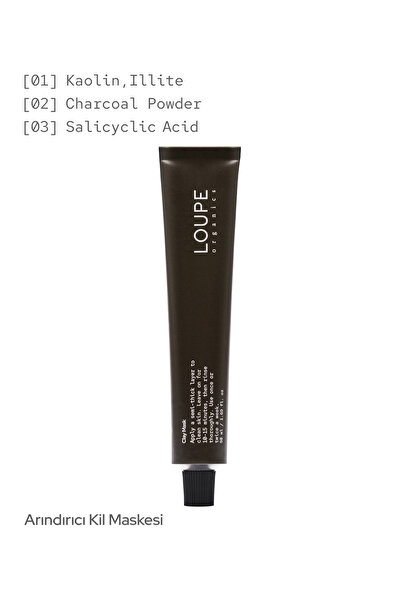 Loupe Organics Arındırıcı Kil Maskesi 70gr | %100 Doğal. Organik Sertifikalı....