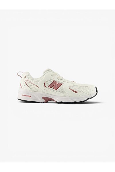 New Balance أحذية ما قبل المدرسة من NB Lifestyle للأطفال باللون الأبيض للاستخ...