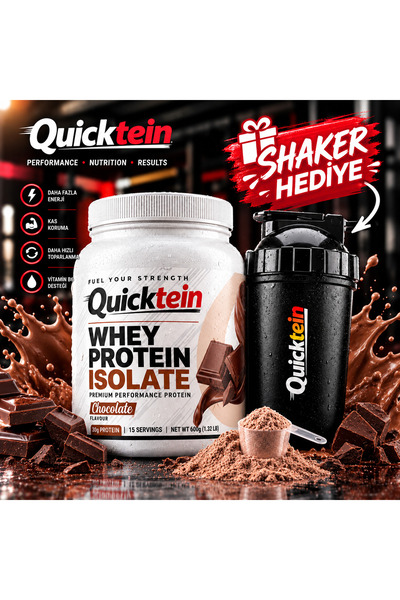 Quicktein - Isolated Whey Protein - 15 Servis