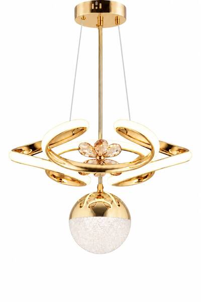 İstanbul Avize Dreon Gold 3 Renk Ledli Modern Led Avize