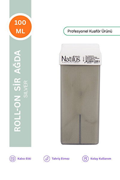 Natilus Roll-on Sir Ağda Silver 100ml Tekli