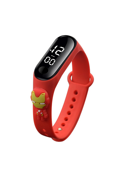 Choice4 Redgt--W 3D Cartoon Spiderman Kids Watches for Children Sports Bracel...