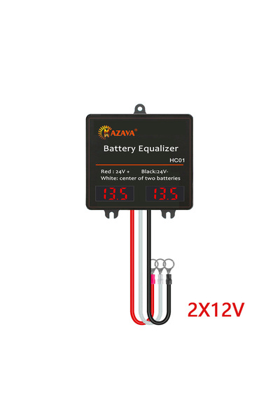 Choice 2X12V MAZAVA Battery Equalizer HC01 2 x 24V 2x12V Display Batteries 2S...
