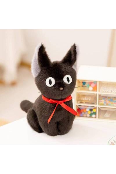 Choice 25cm 25CM Latest Witch Little Black Cat Kawaii Stuffed Plush Toy Handm...