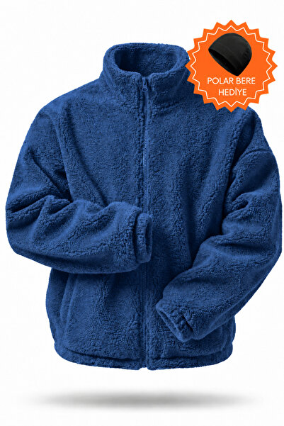 GHASSY CO Men's Heat Thermal Underwear Outer Sherpa Autumn Winter Full Zip Pl...