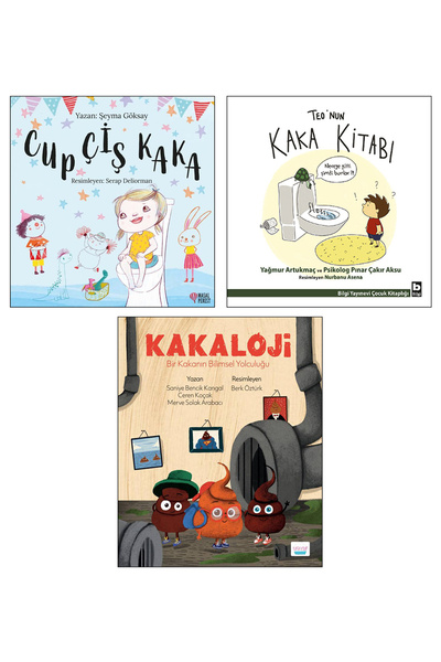 Bilgi Yayınevi Cup Çiş Kaka Teo'nun Kaka Kitabı Tuvalet İletişimi Kakaloji Be...