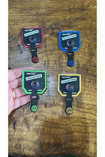 Gönülden Tasarım 8X4 Cm 4 Piese Set de încrustare din silicon colorat