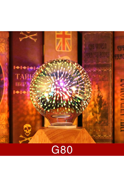 Choice G80 3D Decoration LED Bulb E27 6W 85-265V Vintage Edison Light Bulb St...