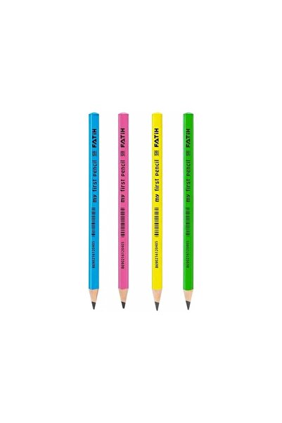 Fatih My First Pencil Jumbo Triangle Beginner Pencil 4 Pieces