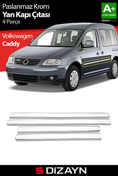 S Dizayn S-Dizayn VW Caddy Krom Yan Kapı Çıtası 4 Prç 2004-2015 7603140