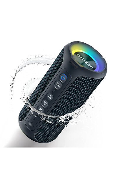 Choice مكبر صوت بلوتوث محمول من Ortizan X8 Pro باللون الأسود مع صوت ستيريو 40...