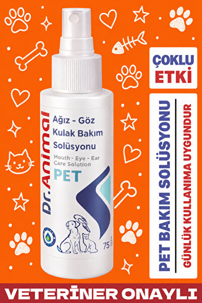 Dr. Animal Köpek ve Kediler İçin Çok Amaçlı Pet Bakım Solüsyonu - Tüy, Deri, ...