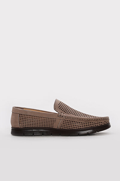 FAST STEP Genuine Leather Sand Nubuck Men's Casual Shoes 126Mba001