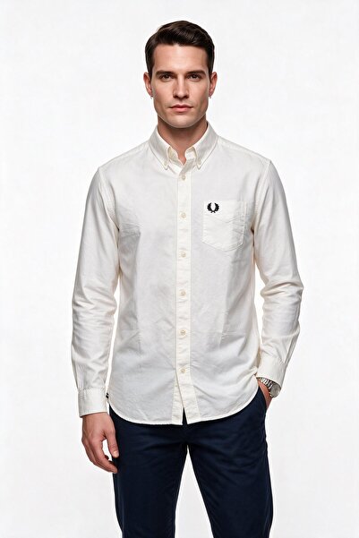 Fred Perry M5516 Oxford Erkek Gömlek