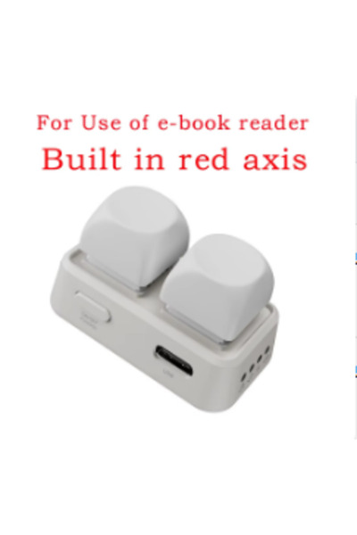 Choice1 white U New Keypad Dual Button E-book Page Turner For Tablet Mobile P...