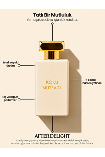 KOKU MUTFAĞI AFTER DELIGHT Unisex Parfüm 50 ml | Kalıcı Niş EDP Parfüm