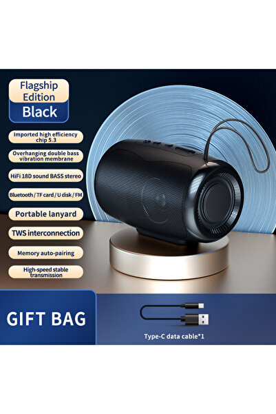 Choice black TSN-1 Portable Speaker Wireless Bluetooth Speakers with 5.3 Ster...