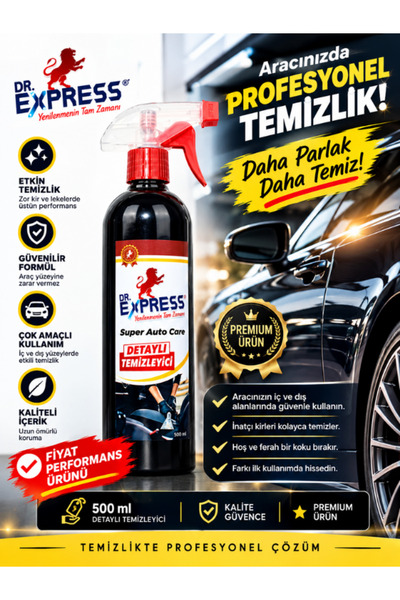 Drexpress Premium Detaylı Temizleyici Döşeme Temizleyici Güçlü Leke Çıkarıcı ...
