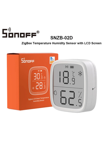 choice2 SNZB-02D 1PCS SONOFF SNZB 02D Zigbee Temperature Humidity Sensor with...