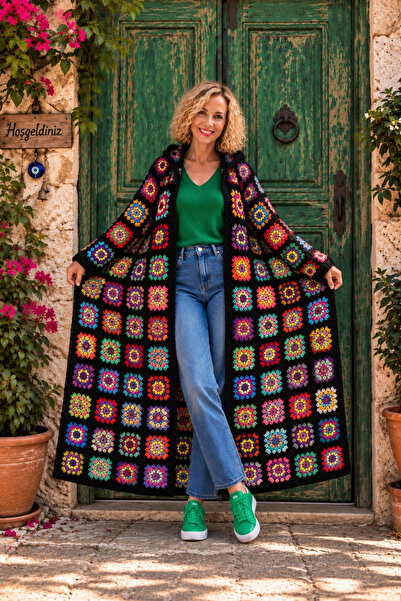 El örgüsü Yadicrochetorgu Hand knitted cardigan