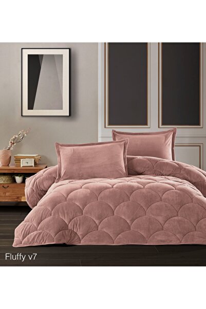 cs ilkim "With a Gift" Double-Sided 195X215 Luxury Welsoft Quilt''Extra Plump...