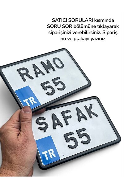 Gold Pleksi Dekor Plaka, Bisiklet Plaka, Isimli Plaka, PLAKANIZI MAĞAZA SORUL...