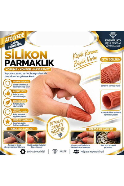 Torna Türk Silikon Parmaklık 1 Çift