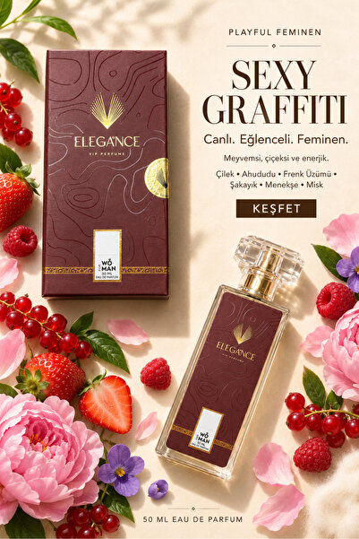 silver elegance vip perfume Sexy Graffiti 50 ml – Enerjik Meyvemsi Dokunuşlar...