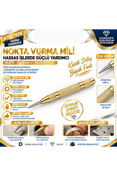 Torna Türk Nokta Vurma Ve Çizme Mili
