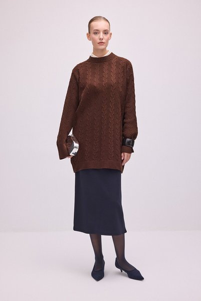 Touché Privé CREW NECK KNIT SWEATER