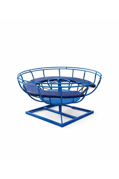 ALBADER Kids Spinner Merry Go Round, Heavy Duty Iron Playground Roundabout, R...